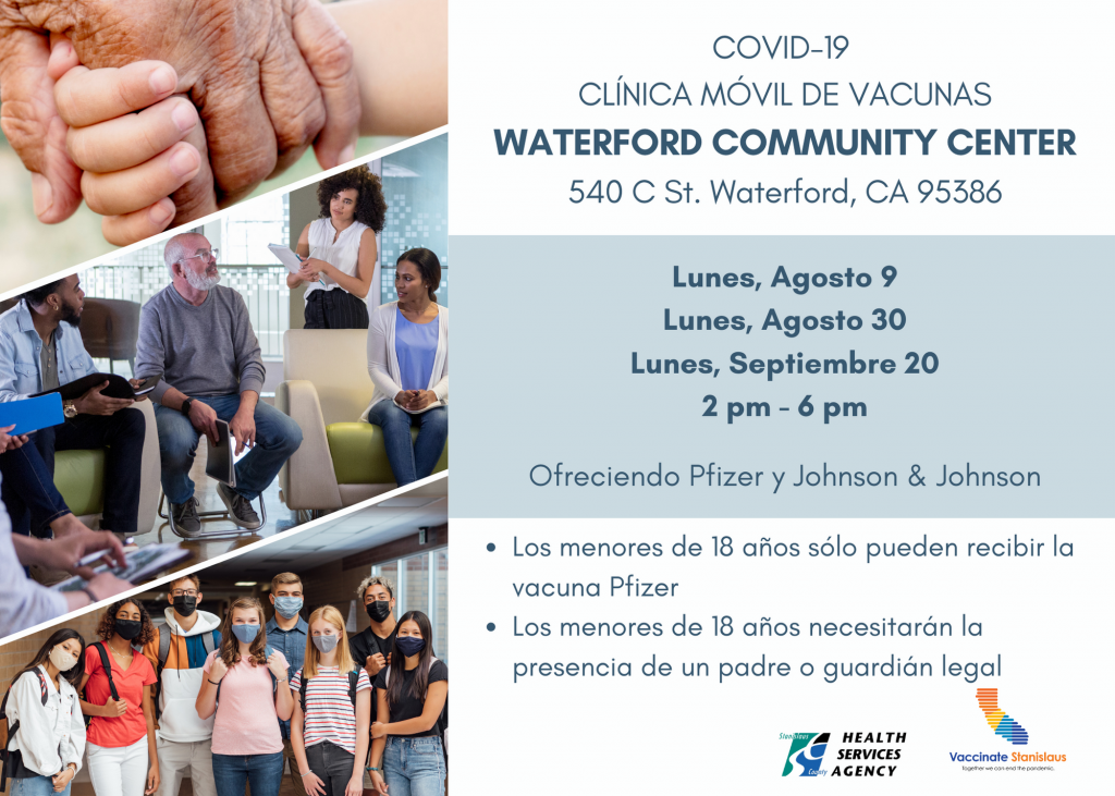 COVID-19 Mobile Vaccine Clinics - Waterford